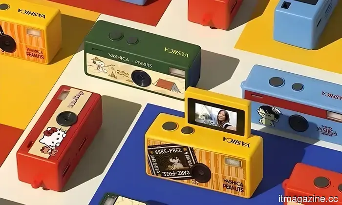 Этот новый ключевой камера за 30 долларов выходит на рынок Kodak Charmera с поворотным экраном для селфи.