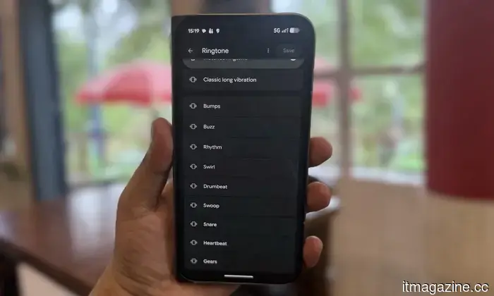 Google Pixel 11 finalmente te permitirá personalizar cómo vibra tu teléfono.
