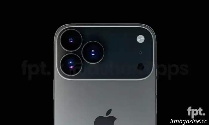 Il design della fotocamera Pro Max di iPhone 17 potrebbe essere trapelato in una nuova immagine