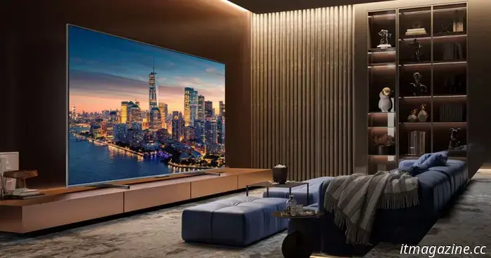 Este enorme televisor Hisense de 100 pulgadas tiene un descuento de today 200 hoy