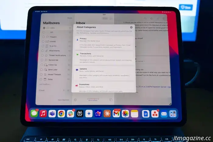 I Mac hanno finalmente un assaggio di un'app di posta revisionata