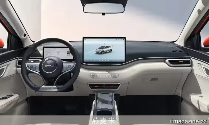 L'ultimo veicolo elettrico di BYD costa poco più di 10.000 dollari, percorre 250 miglia e include anche un LiDAR.