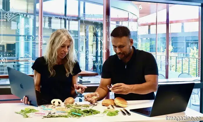 Científicos de Stanford construyeron una IA que puede diseñar hamburguesas más saludables y ecológicas.
