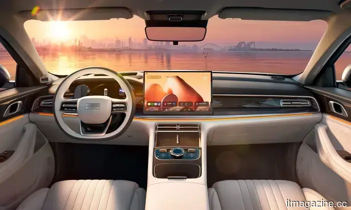 La empresa matriz de Volvo acaba de lanzar un vehículo eléctrico de $16,000 que parece sorprendentemente lujoso.