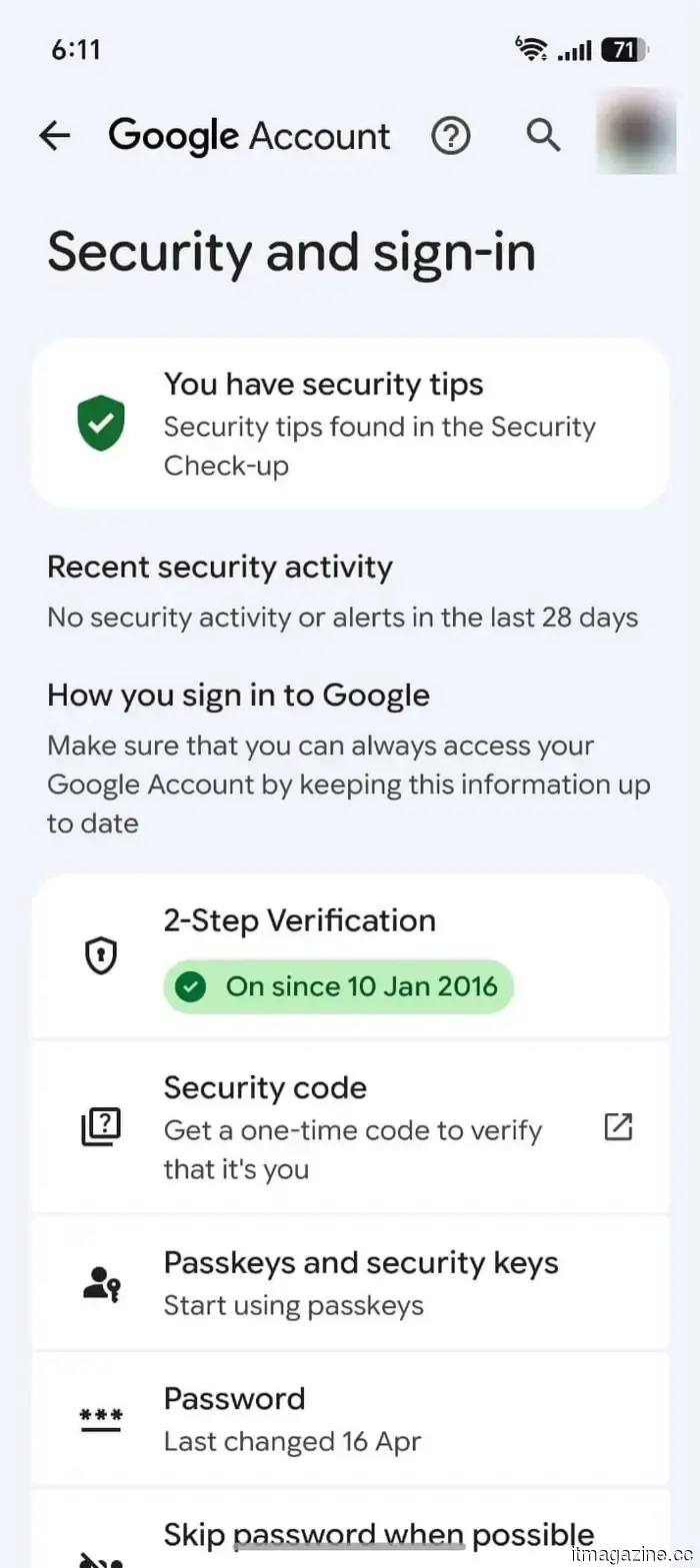 Guidelines for configuring selfie video sign-in for your Google account.