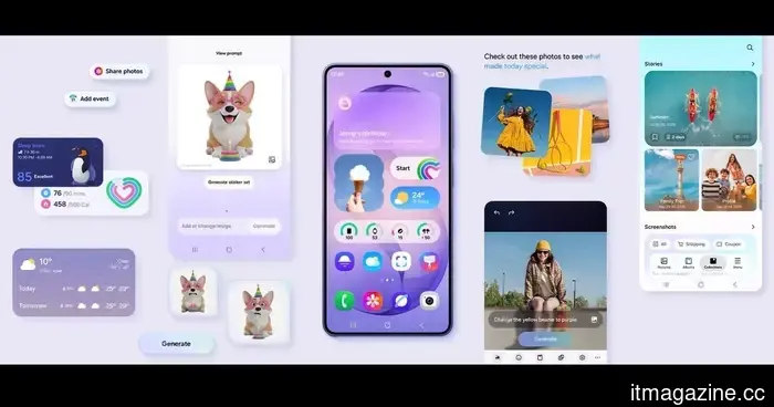 Samsung's One UI 8.5 update has officially been released, introducing new AI enhancements for these older Galaxy devices.