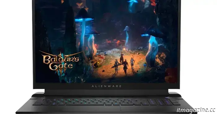 El potente portátil para juegos Alienware m18 R2 con 400 dólares de descuento