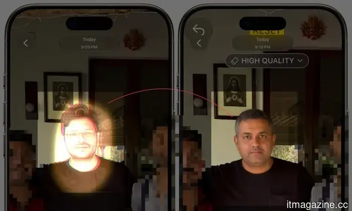 I attempted to blur a face on iOS 27, but my iPhone ended up providing a new one instead.