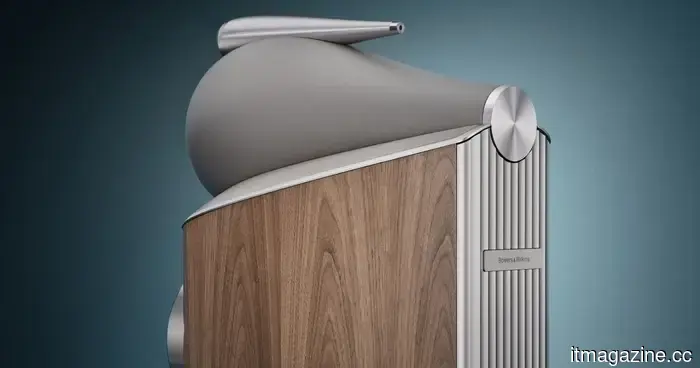 Bowers & Wilkins unveils the revamped 800 Series Diamond D5 range at HIGH END Vienna.