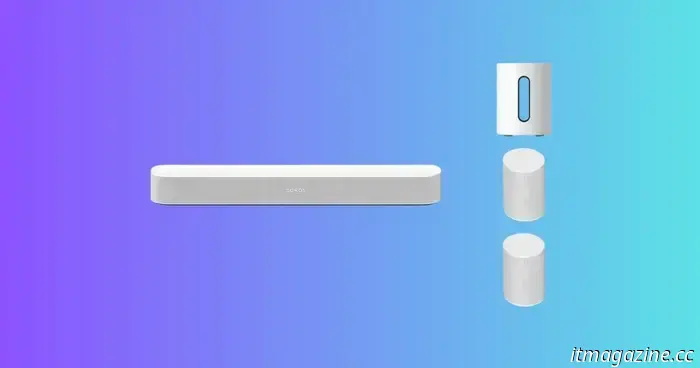 Questo pacchetto surround Sonos ti fa risparmiare 330 dollari e migliora l'intero soggiorno