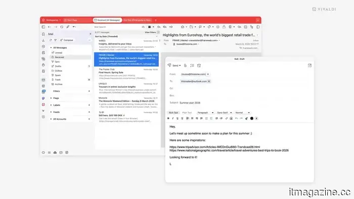 The Vivaldi browser introduces a customizable immersive mode that I wish Safari or Chrome would provide.