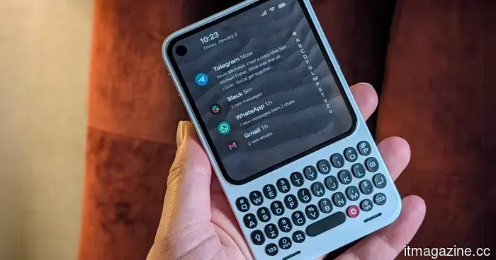 Il telefono Clicks Communicator con tastiera QWERTY ha finalmente una data di lancio.
