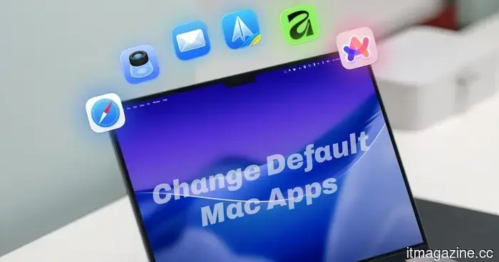 How to modify the default applications on a Mac