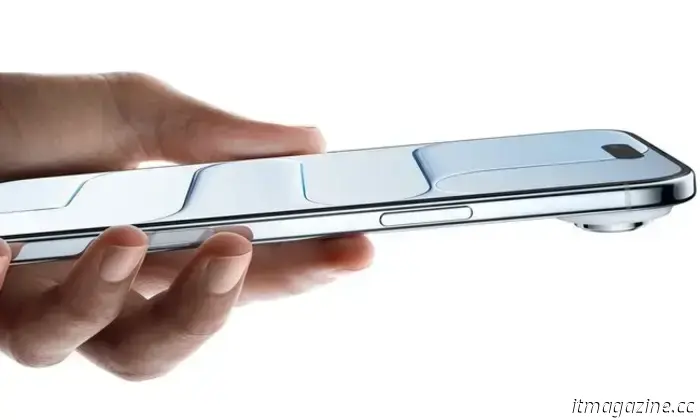 El iPhone plegable de Apple parece corto y ancho, por lo que puede que no quepa en tu bolsillo.