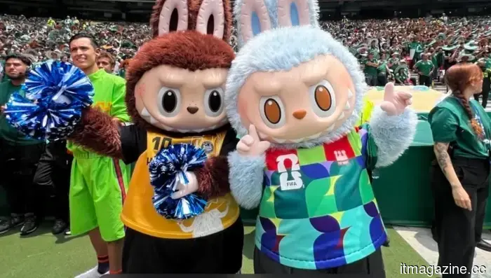 La LABUBU di POP MART fa un'apparizione a sorpresa alla cerimonia di apertura della Coppa del Mondo FIFA 2026