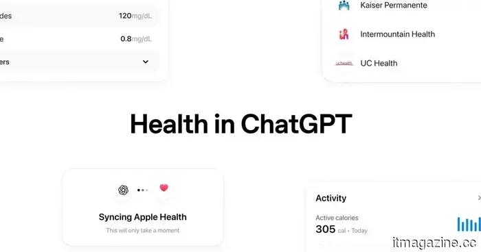 ChatGPT can now access your Apple Health data to provide more tailored health responses.