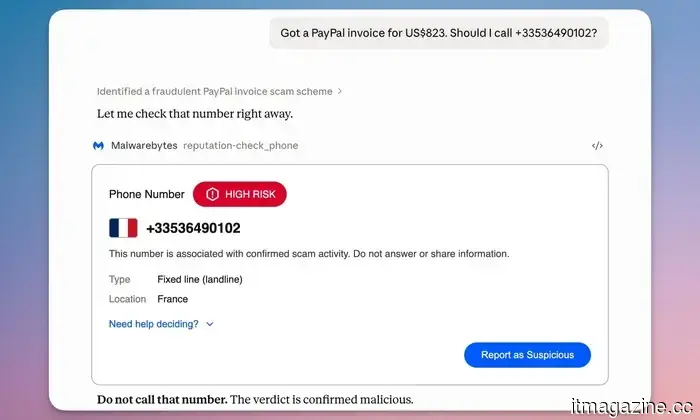 Claude acaba de conseguir un detector de estafas, y podría salvarte de un error costoso.