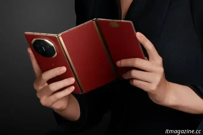 Samsung's tri-fold phone is expected to launch in July, featuring large cameras.