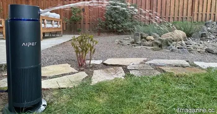 Aiper IrriSense 2 review: An intelligent sprinkler for compact gardens
