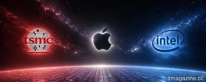 It appears that Intel has begun producing chips for Apple, although they are not the most cutting-edge types.