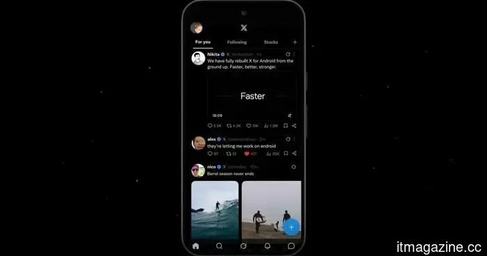 X has finally revamped its overlooked Android app, and it took a whole year to complete.