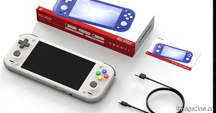 RG 55G1 от Anbernic — это похожий на Switch Lite игровой консоль за 150 долларов, созданный для ретро-игр.