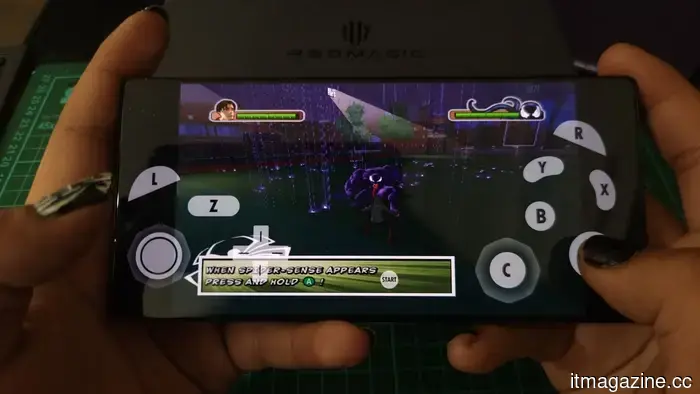 I attempted to convert the Red Magic 11S Pro into a handheld gaming device, and it functioned remarkably well.