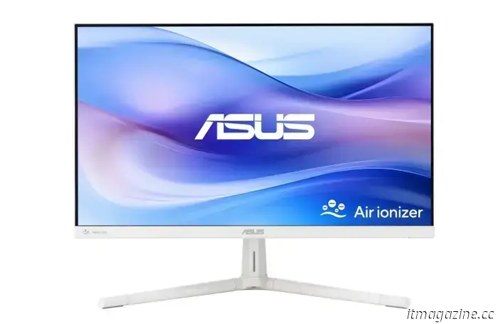 Los nuevos monitores de Asus no solo muestran píxeles, sino que también limpian el aire