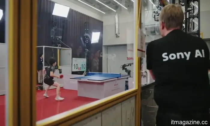 Sony's table tennis robot prompted me to consider the implications of AI having a physical form.