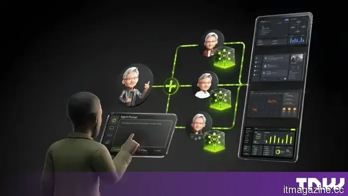Nvidia is developing an open model with a trillion parameters, which would still be less extensive than China's model.