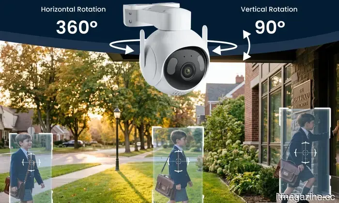 La nuova telecamera di sicurezza esterna di SwitchBot utilizza l'IA per descrivere l'attività intorno alla tua casa.
