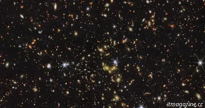 The James Webb Space Telescope has captured yet another breathtaking image featuring thousands of far-off galaxies.