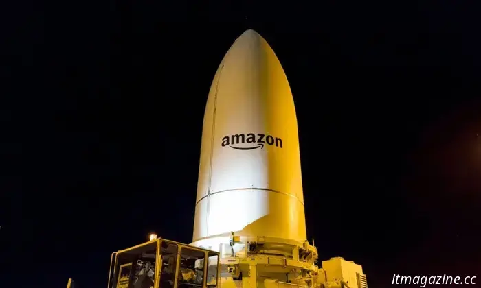 Come guardare Amazon lanciare il suo primo progetto Kuiper satelliti oggi