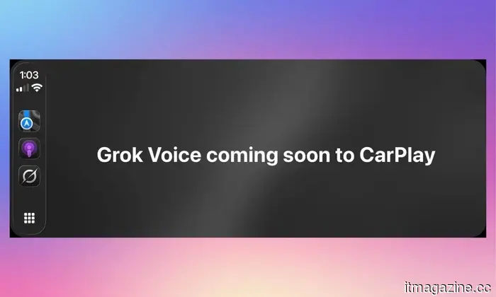 Grok is set to join ChatGPT and Perplexity on your CarPlay dashboard.