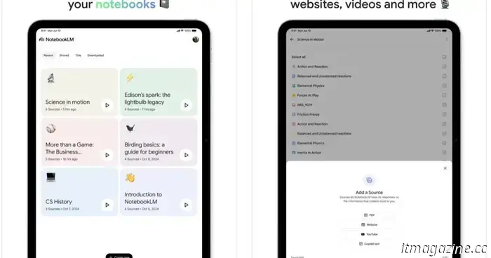 The NotebookLM app is now available for pre-order on the App Store.