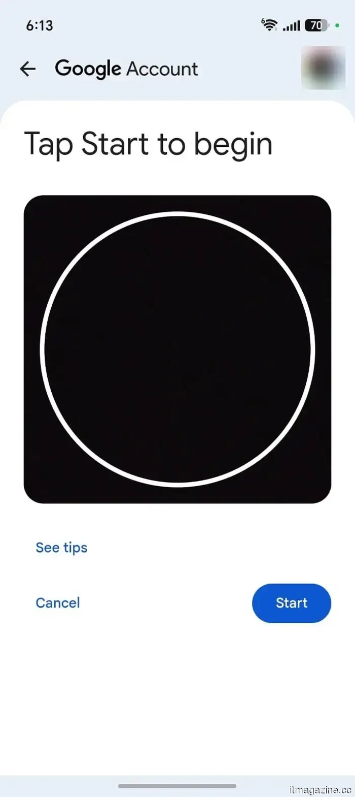 Guidelines for configuring selfie video sign-in for your Google account.