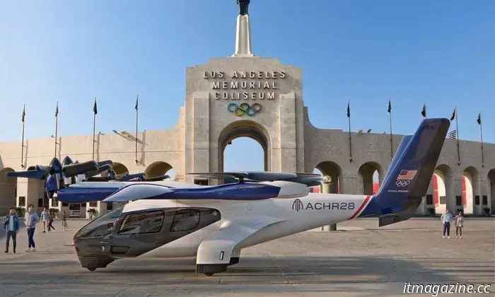Archer's aerial taxis are en route to Los Angeles for the 2028 Olympics.