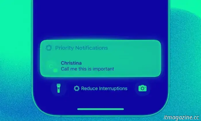 AI-driven Priority Notifications arrive on iPhones with the iOS 18.4 update.