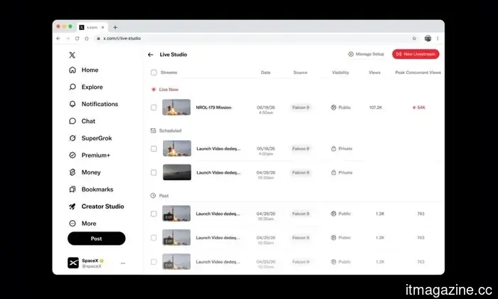 X is inviting you to launch its new streaming hub with a proposition of $1 million to incentivize your participation.