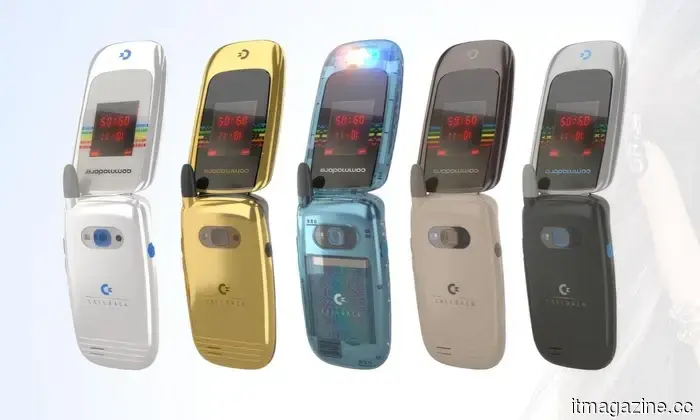 The Commodore flip phone operates on Android apps, but its nostalgic design is what will persuade you to purchase it.