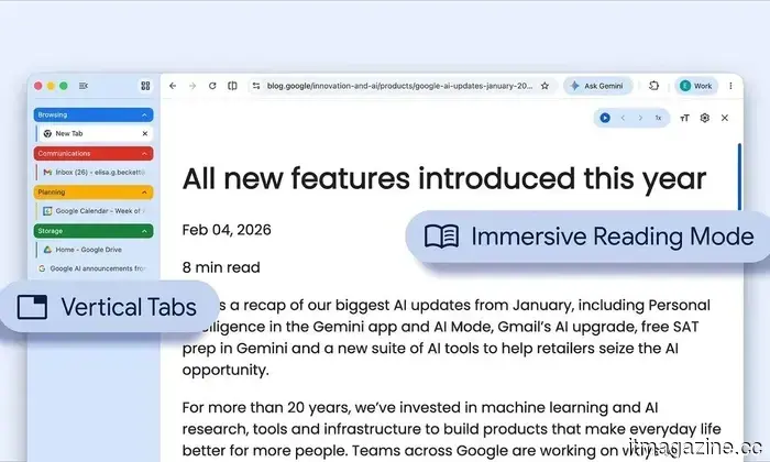 Google Chrome's newly introduced vertical tabs might simplify the management of tab clutter significantly.