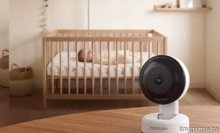 The Momcozy Baby Monitor Without Contact Eliminates Uncertainty in Nursery Safety.