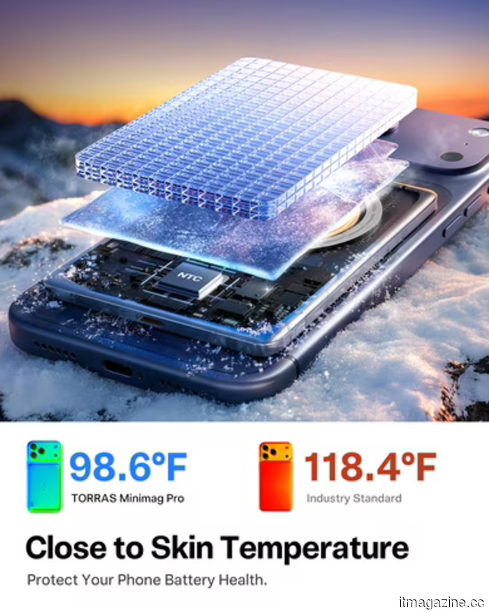 Your power bank is likely experiencing overheating issues, but TORRAS has resolved that.