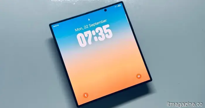 Samsung's latest Flex Titanium technology may reduce the visibility of creases in foldable devices.