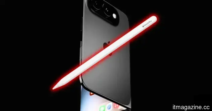 Apple reportedly experimented with a stylus for the foldable iPhone but ultimately decided against it.