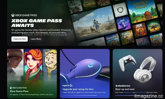 Discord Nitro now offers Xbox Game Pass as a complimentary bonus.