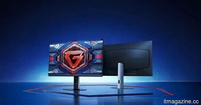 Xiaomi's 240Hz gaming monitor features a Night Vision capability for intense gaming sessions.