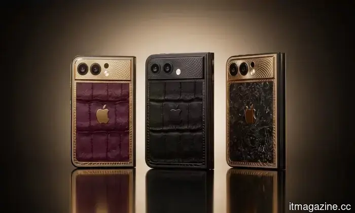 Before Apple, Caviar is unveiling the foldable iPhone Ultra with a touch of luxury.