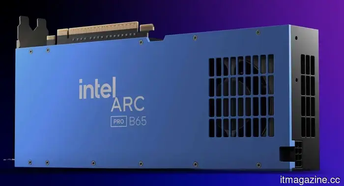 Новые графические процессоры Intel Arc Pro B70 и B65 созданы для работы с ИИ.