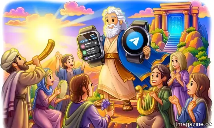 Telegram torna silenziosamente sugli smartwatch wearOS e ha un aspetto piuttosto elegante.
